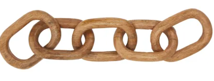 CINQUE WOOD SCULPTURE