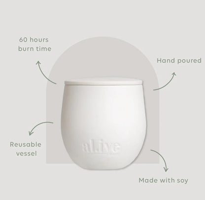 Al.ive Sweet Dewberry & Clove Soy Candle