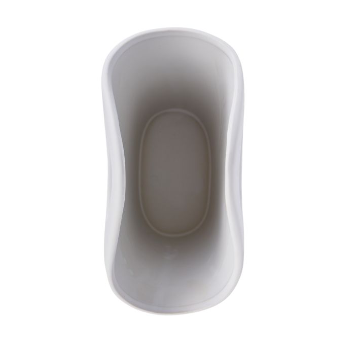 Ayo Basket Vase White 9x9x23cm