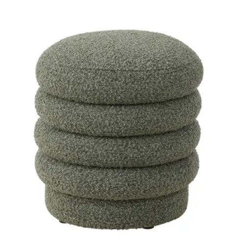 Tiana Boucle Ottoman Sage