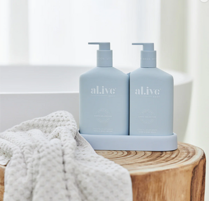 Al.ive Wash & Lotion Duo - Coastal Wildflower