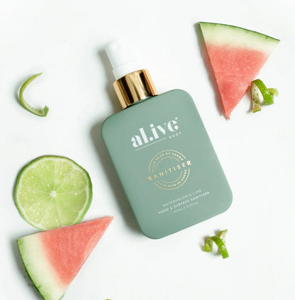 Al.ive Hand & Surface Sanitiser Spray - Watermelon & Lime