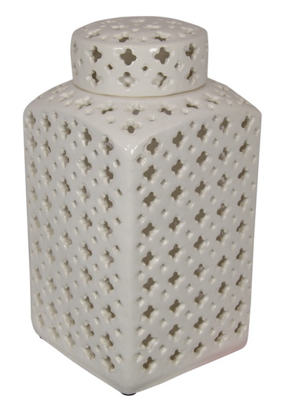 30cm Square Moroccan Ginger Jar