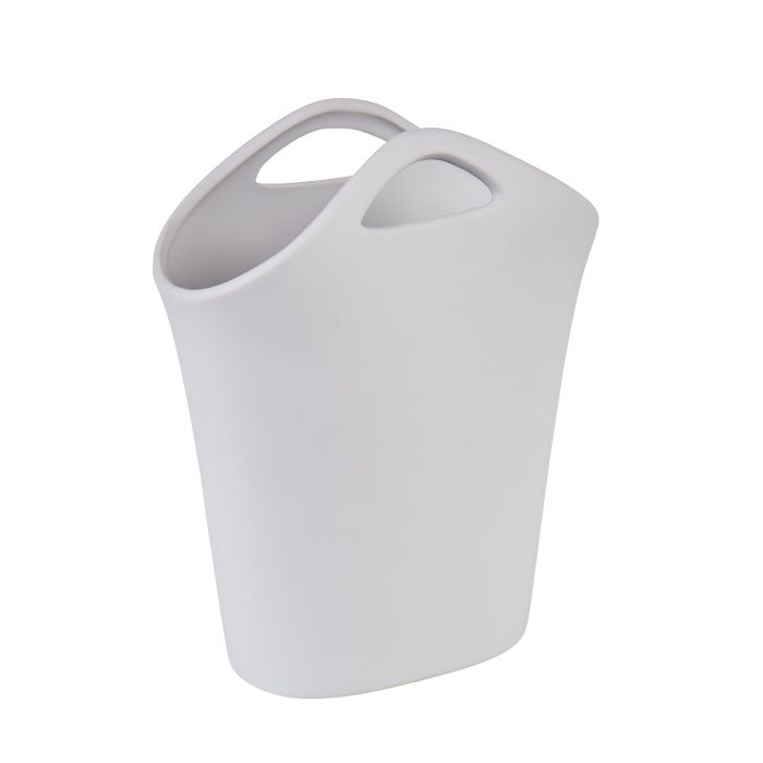 Ayo Basket Vase White 9x9x23cm
