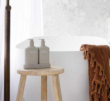 Alive Body Wash & Lotion Duo - Sea Cotton & Coconut