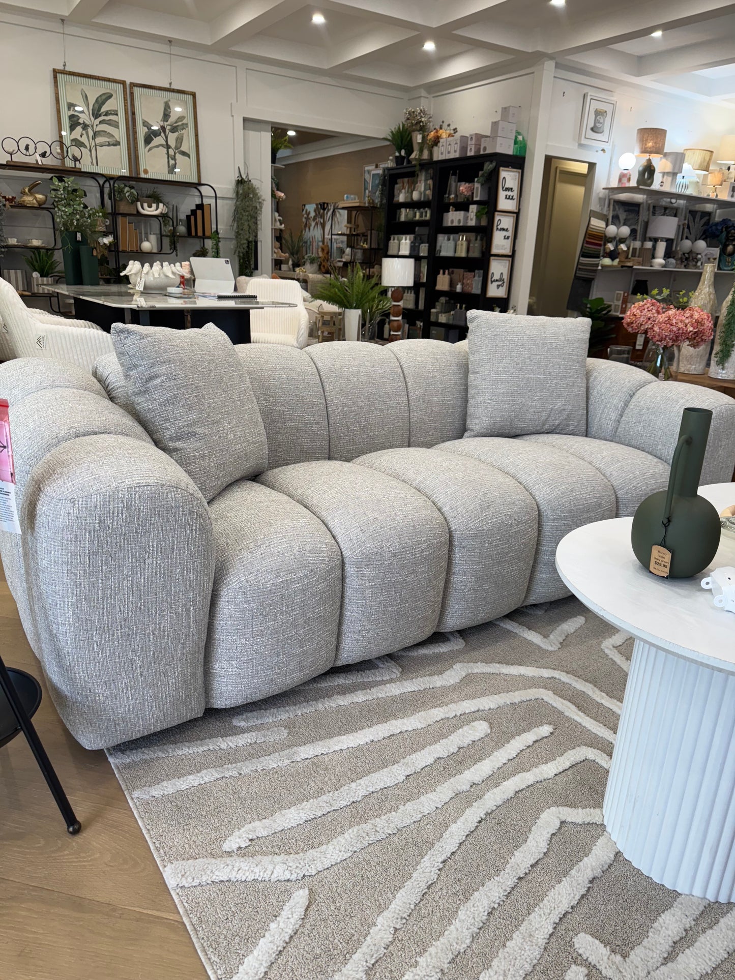 Annabelle 3 Seater Sofa-Storm
