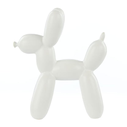 Bubbles Balloon Dog Sculpture White