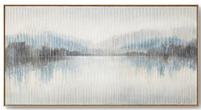 Sea Lake Hand Painted Canvas