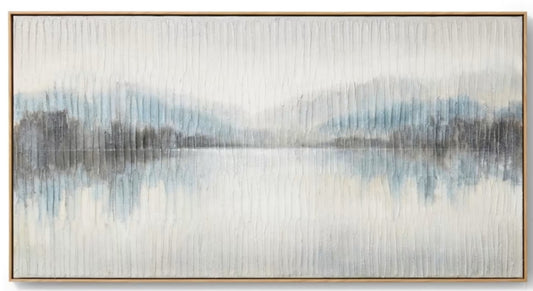 Sea Lake Hand Painted Canvas