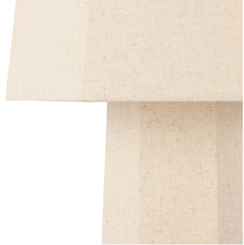 Amalfi Blaire Table Lamp Natural 25x25x49cm