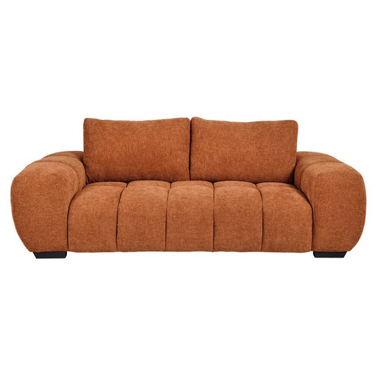 Sophia 3 seater Sofa Rust
