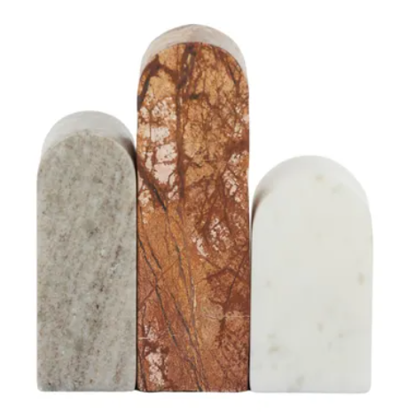 Marble Sculpture Set of 3