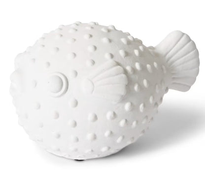 Blow Fish Sculpture - 18 x 12 x 10cm