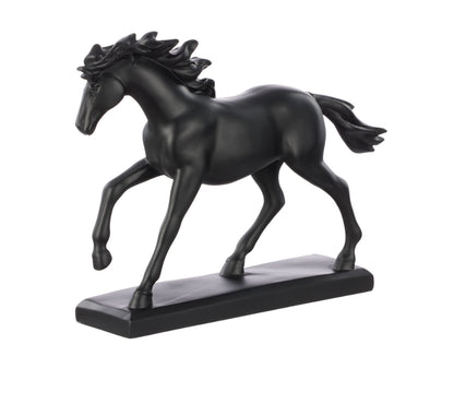 Society Home Equus Horse Sculpture Black