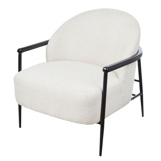 Miles Armchair Cream 78x84x79.5cm