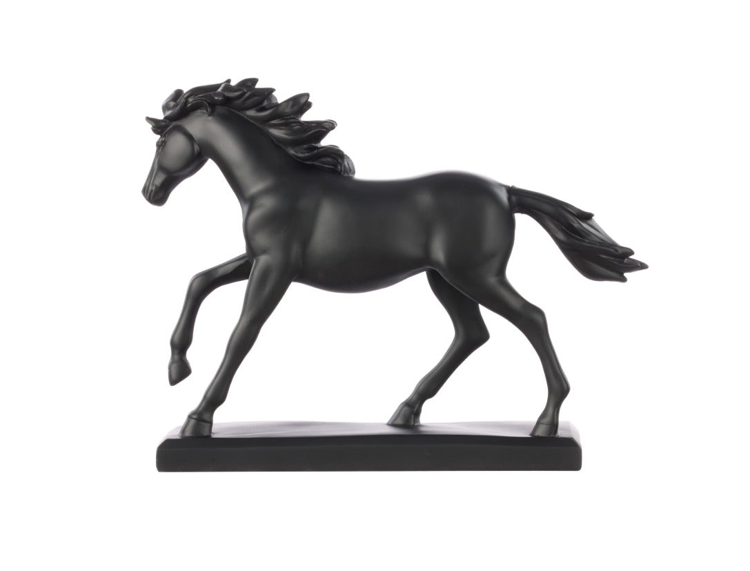 Society Home Equus Horse Sculpture Black