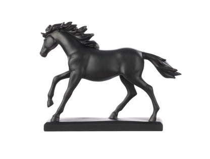 Society Home Equus Horse Sculpture Black