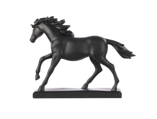 Society Home Equus Horse Sculpture Black