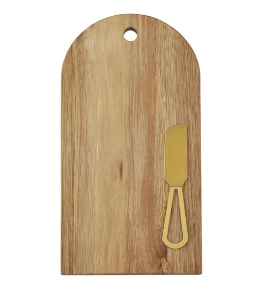 Axel Acacia Board w Knife