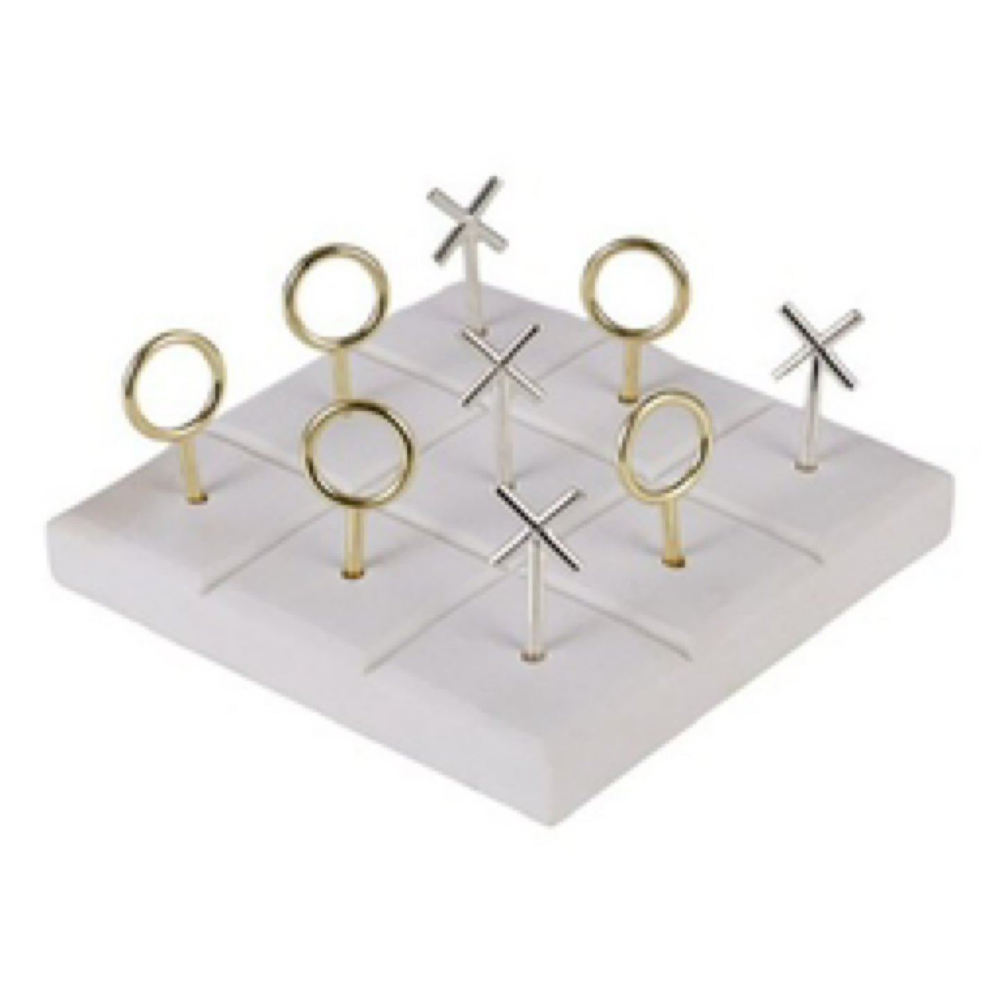 EMPORIUM ELODIE NAUGHTS AND CROSSES MULTI-COLOUR